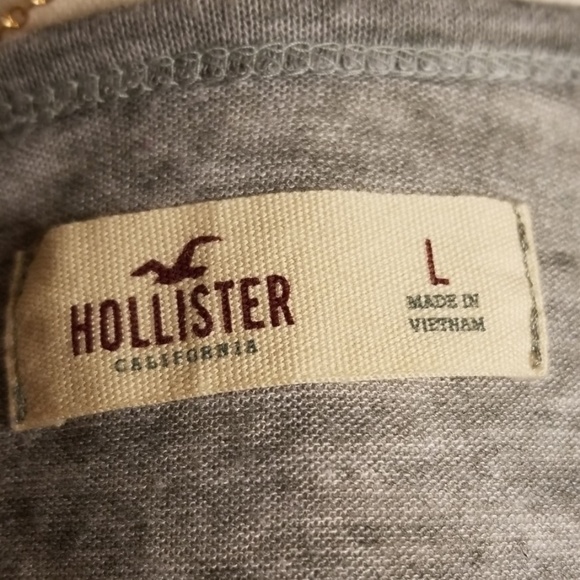🍬 Hollister 3/4 Sleeve top - Picture 5 of 5